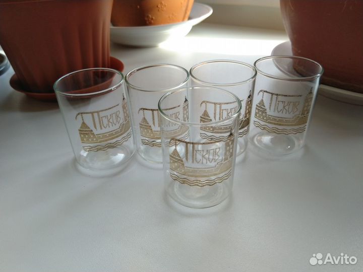 Рюмки сувенирные. СССР