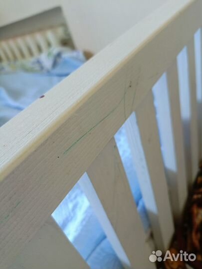 Детская кровать домик с матрасом