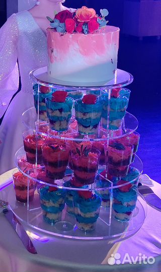 Подставка для торта, трайфлов, капкейков