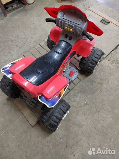 Детский электро квадроцикл бу