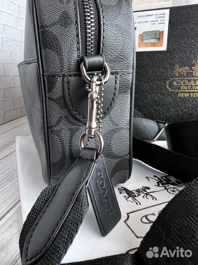 Мужская сумка через плечо coach