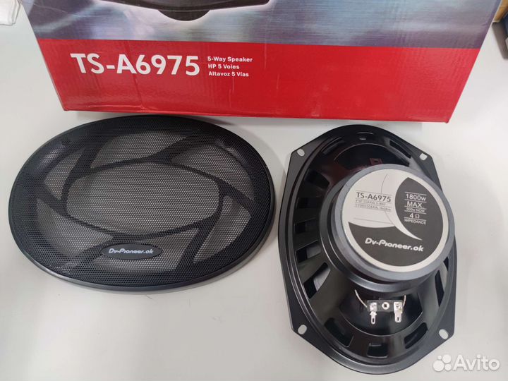 Акустика Dv-Pioneer.ok TS-A6975, блины/овалы