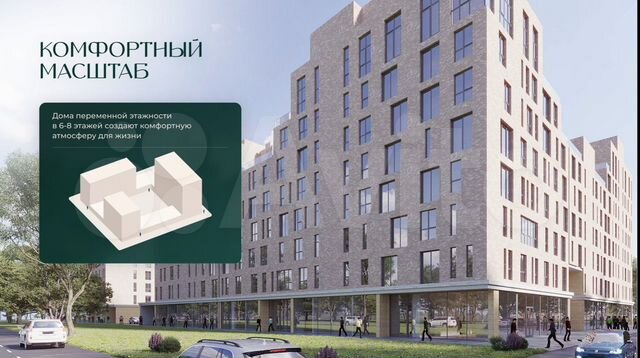 1-к. квартира, 32,1 м², 8/8 эт.