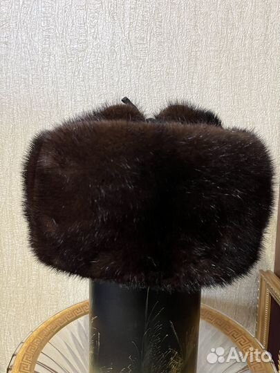 Мужская шапка норка