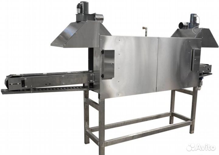 Паровой тоннель для слив этикеток