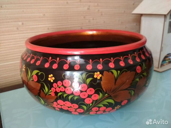 Новая чашка-братина хохлома