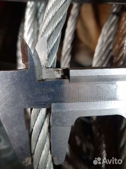 Трос стальной буксировочный