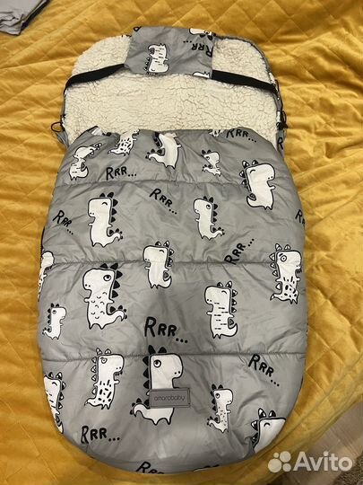 Кокон конверт в коляску размер 97 на 51