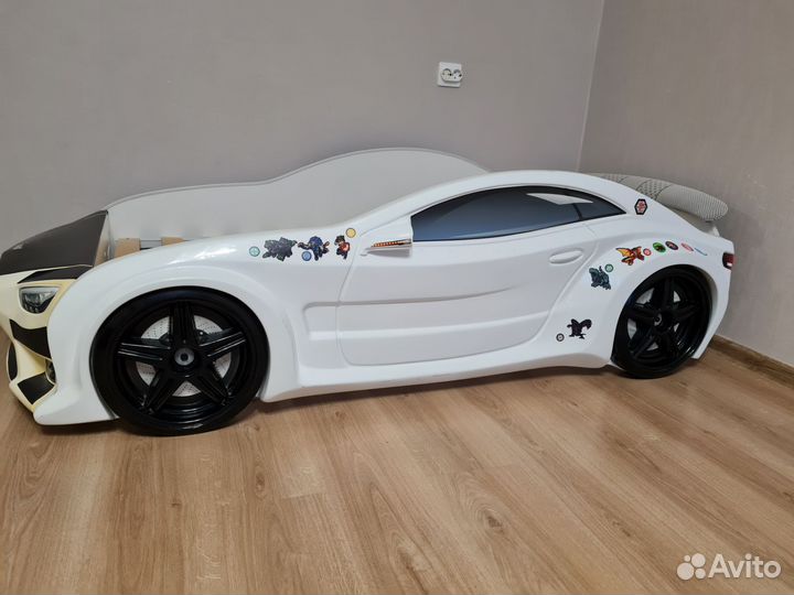 Детская кровать машина бу