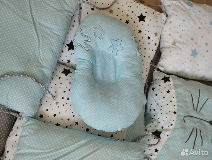 Бортики в детскую кроватку