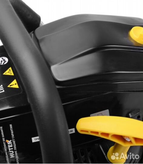 Бензопила Huter BS-4514, 2300 Вт, желтый, черный