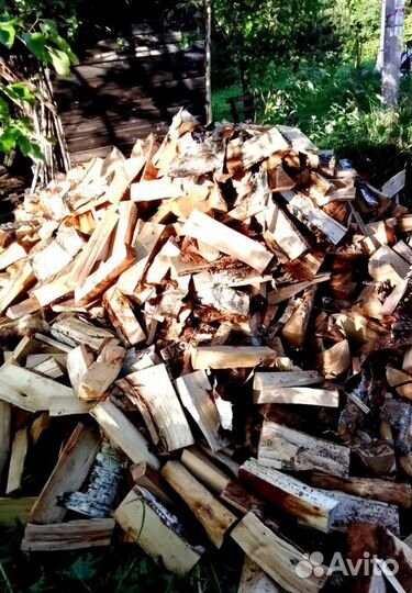 Дрова сухие колотые с доставкой