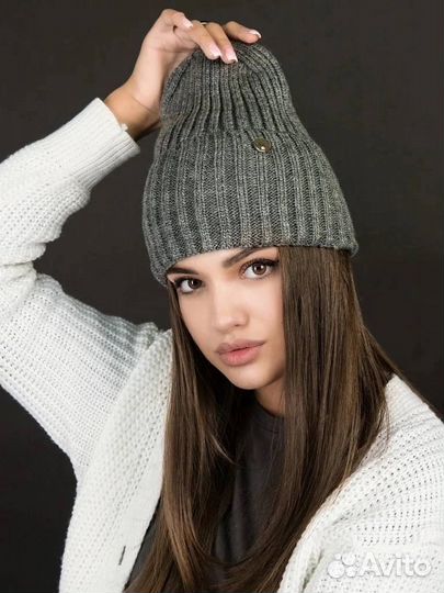 Шапка зимняя женская