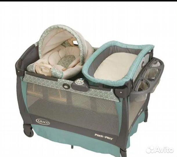 Детская кровать манеж