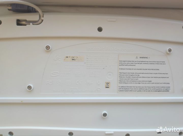 Клавиатура и мышка оптическая фирмы Logitech