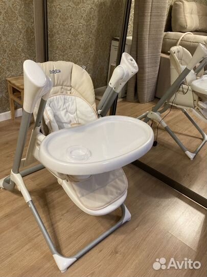 Детский стульчик качели для кормления