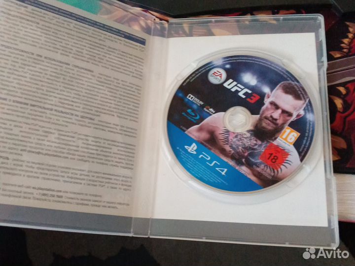 Ufc 3 PlayStation 4 диск