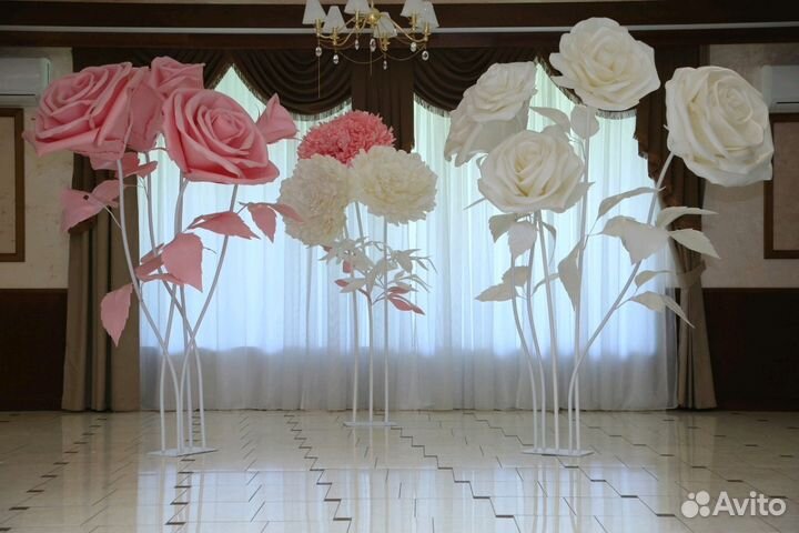 Цветы ростовые