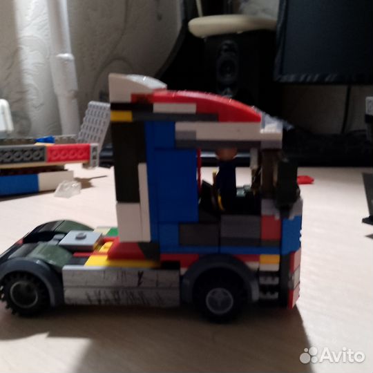 Lego тягач daf (самоделка)