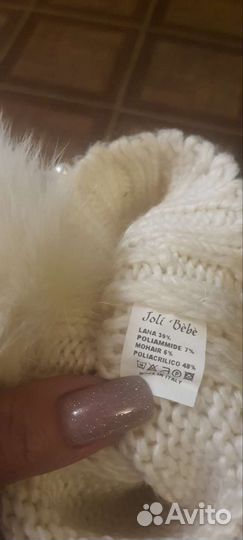 Шапка и шарф. Joli Bebe Италия