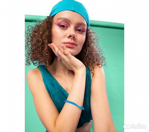 Фон бумажный Raylab 018 Alpine Blue Бирюзовый 2.72