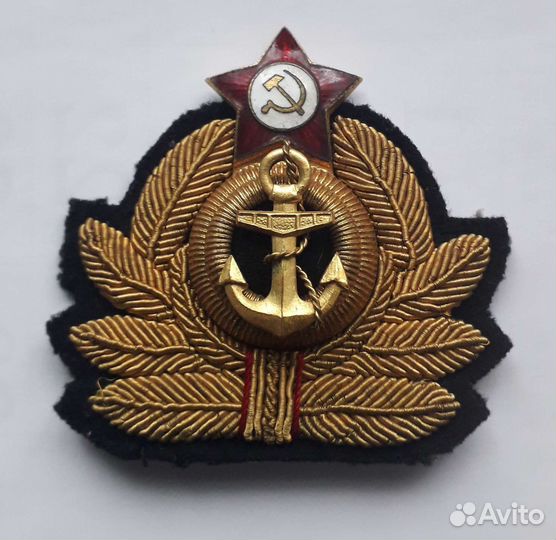 Кокарда краб вмф СССР