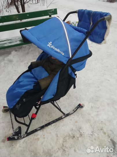 Санки-коляска