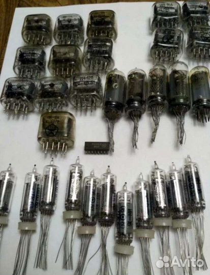 Индикаторные лампы Ин-14 Ин-12 и другие