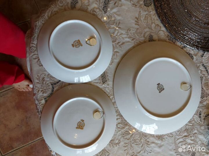 Тарелки сувенирные из Чехии