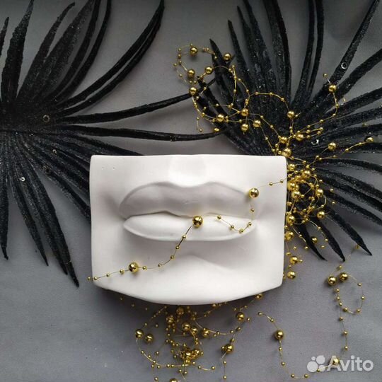 Декоративные кашпо из гипса 