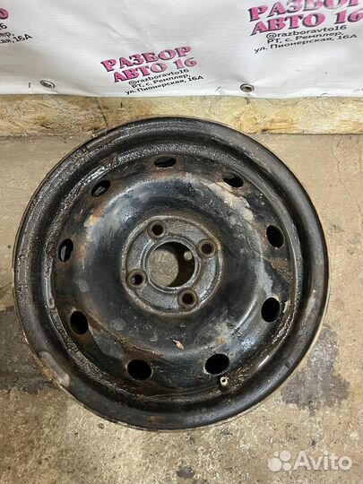 Диски r14 штамповка Renault Logan 1