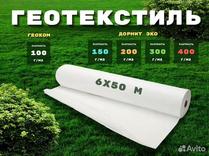 Геотекстиль Дорнит Эко 200