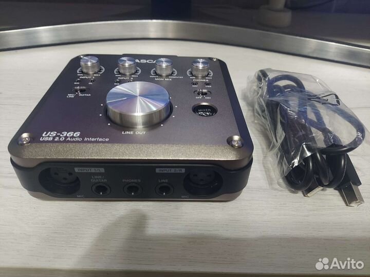 Внешняя звуковая карта taskam US-366