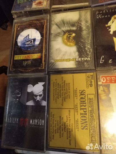 Аудиокассеты разные