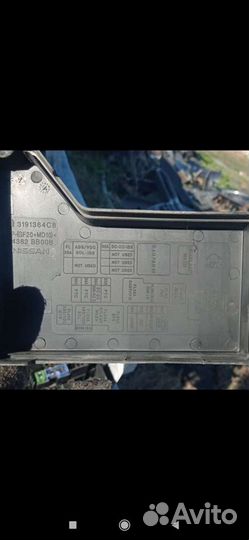 Блок предохранителей nissan qashqai j10