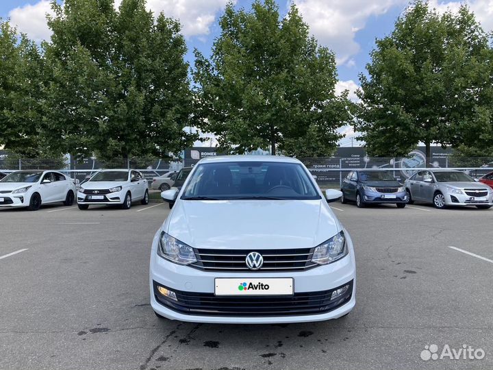 Volkswagen Polo 1.6 AT, 2018, 52 399 км