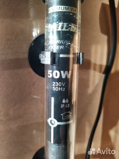 Водонагреватель для аквариума hailea wt-128-50w