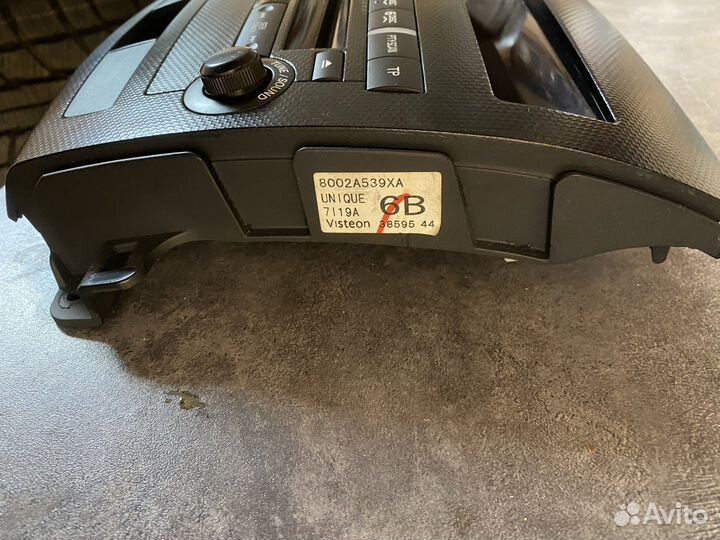 Магнитола mitsubishi outlander xl