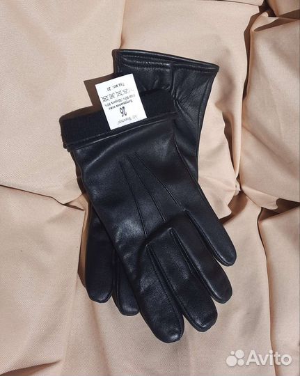 Мужские кожаные перчатки