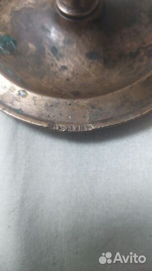 Подсвечник бронза