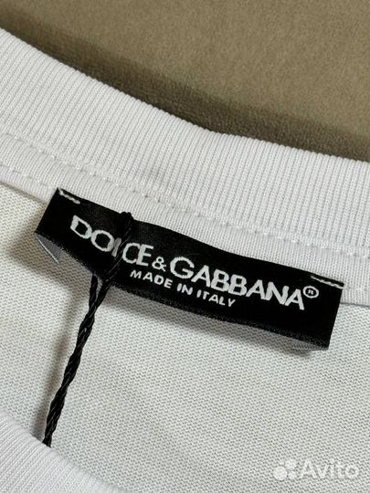 Футболка Dolce & Gabbana Ciao, Kim Топ 2024