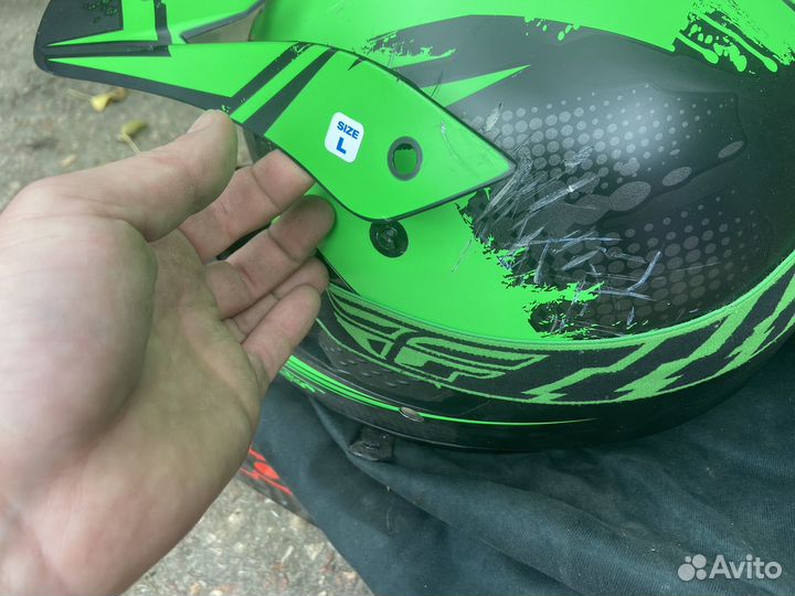 Шлем кроссовый hjc