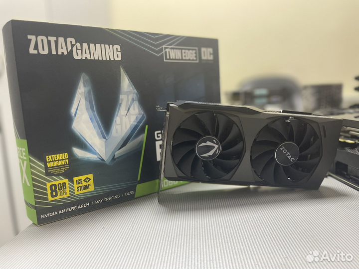 Видеокарта RTX 3060ti Zotac