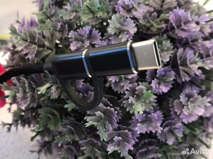 Кабель OTG micro-USB + type-c