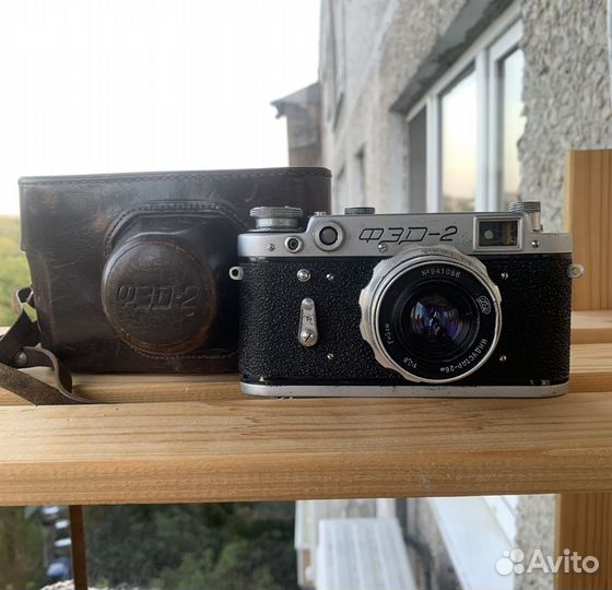 Ретро фотоаппарат фед-2
