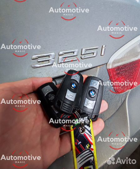 Ключ BMW E63, E64, E82, E88, E92, E93 с привязкой