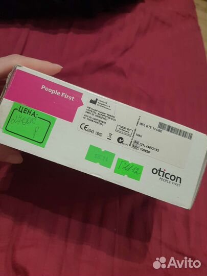Слуховой аппарат oticon