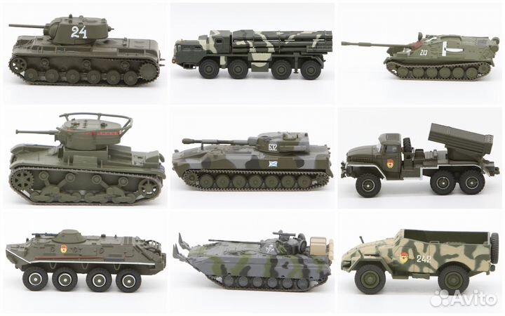 1/72 Русские Танки