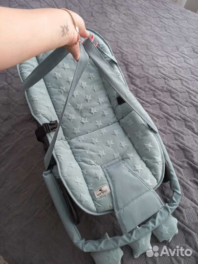 Шезлонг детский новый