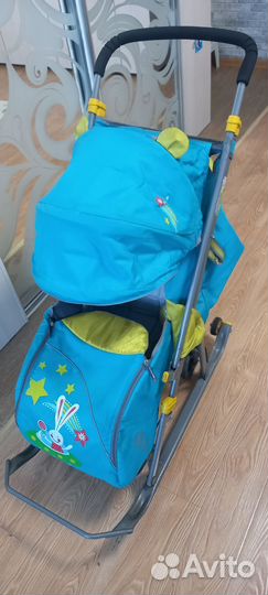 Коляска санки